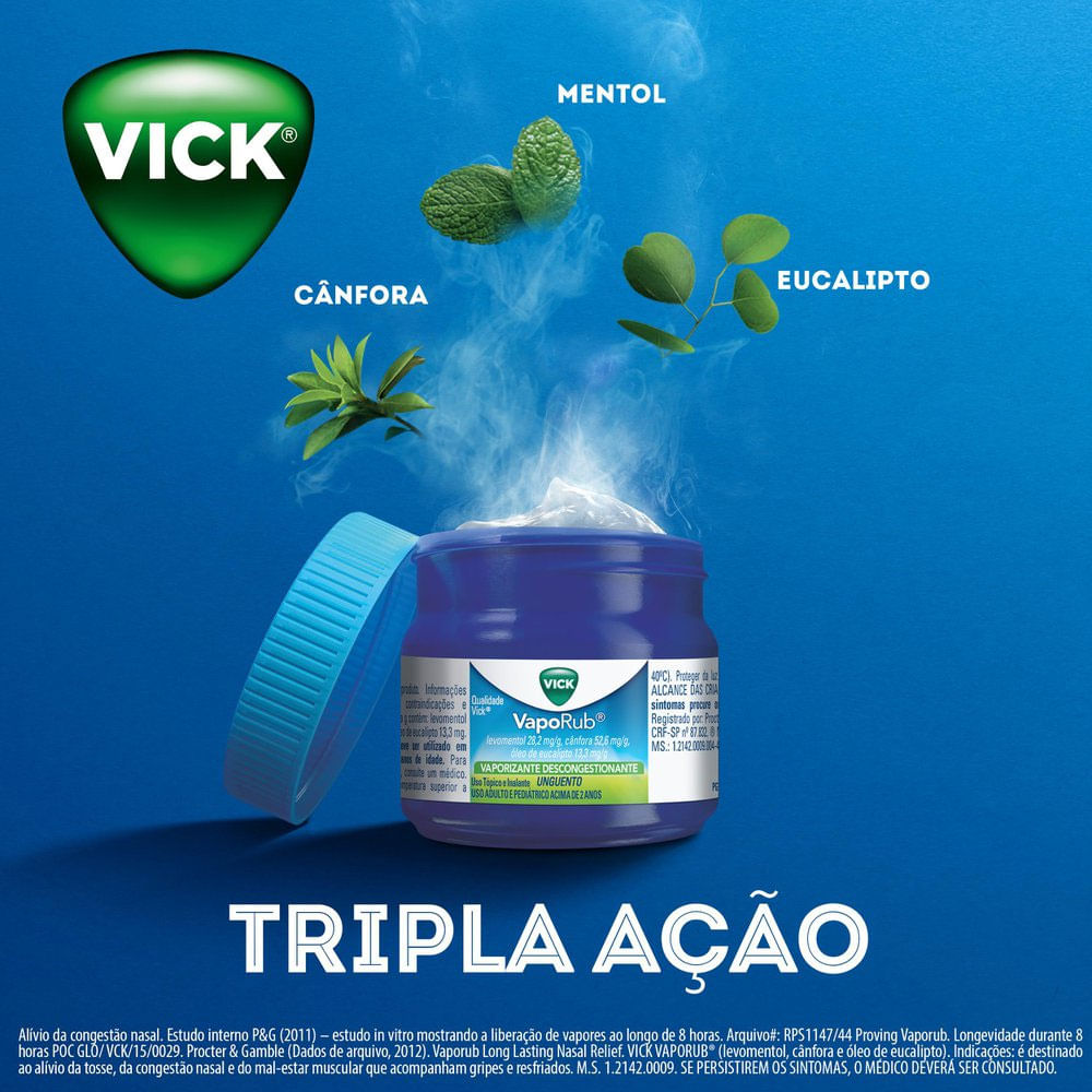 Comprar Ungüento Vick VapoRub -12 g/12 Uds