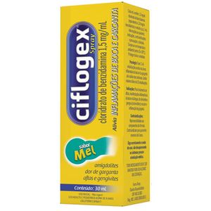 Ciflogex 1,5mg/ml Spray Mel 30ml