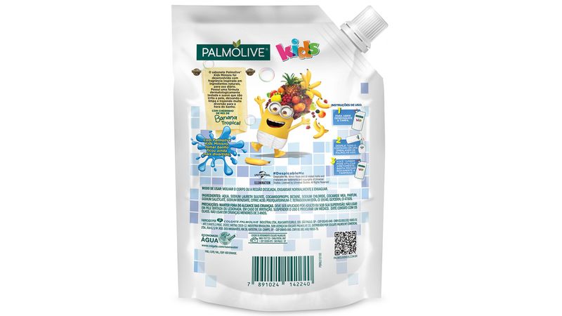 Sabonete Líquido Refil Palmolive Kids Minions 480ml - Lojas Rede