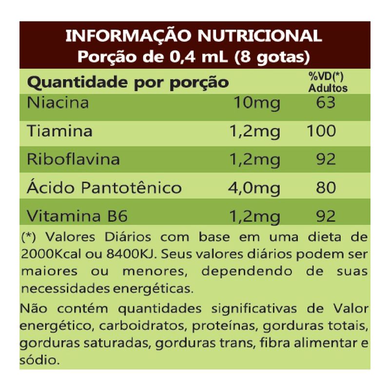 Complexo B Com 30ml Arte Nativa - PoupaFarma