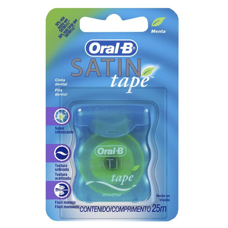 Fita Dental Oral-B Satin Tape 25m - PoupaFarma