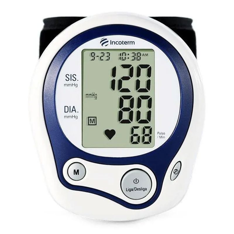 Aparelho de Pressão Digital de Pulso Incoterm MP100 1 Kit Com Preço