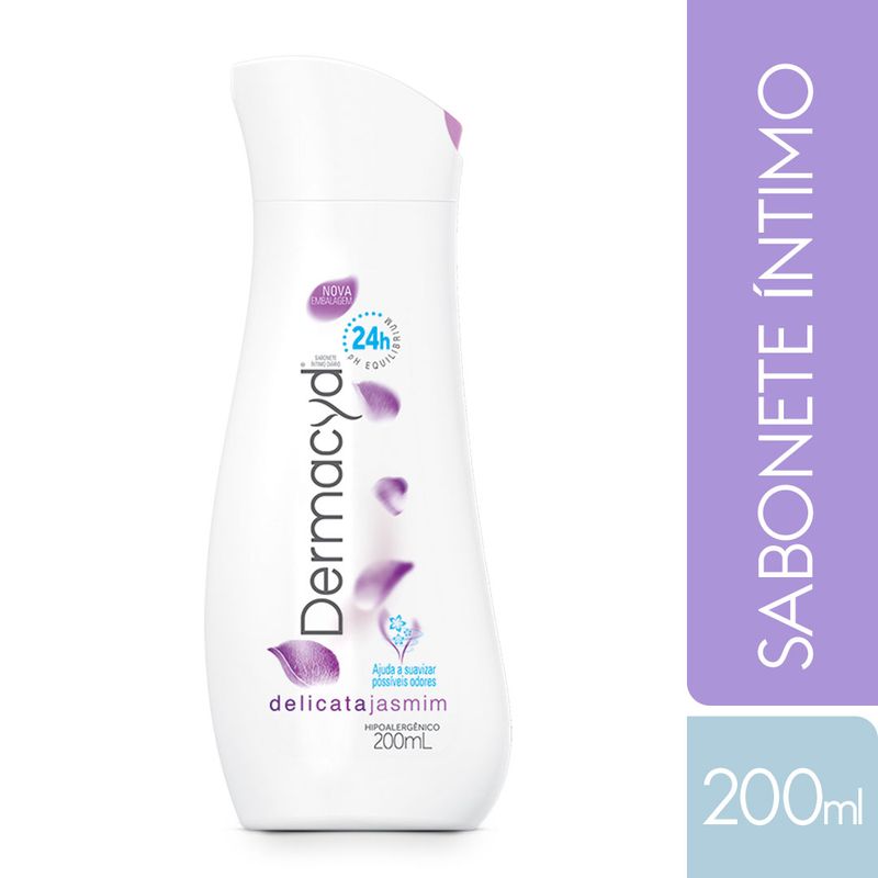 Sabonete Líquido Intimo Dermacyd Delicata Jasmin 200ml Poupafarma 7532